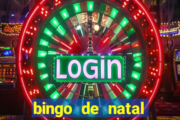 bingo de natal para imprimir gratis